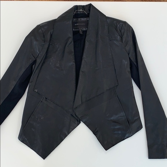 Y2K BCBG MaxAzria leather jacket - Picture 5 of 8